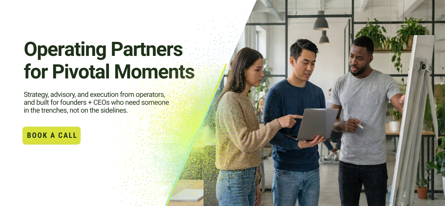 Operating Partners for Pivotal Moments — Velix
